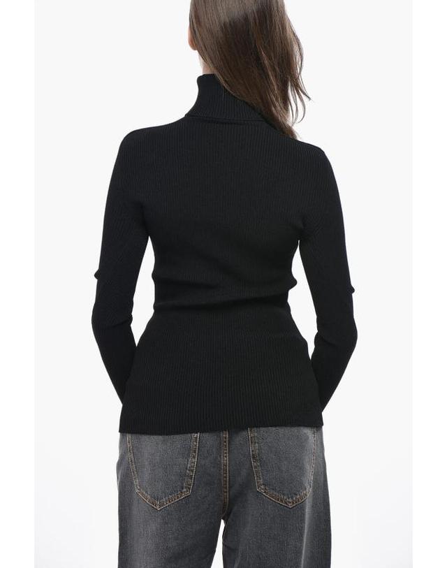 와드로브 [해외직구] 워드로브NYC 터틀넥 W1098F24MV BLACK 착용컷