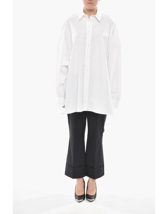 와드로브 [해외직구] 워드로브NYC 블라우스 W1085R17 WHT White 착용컷