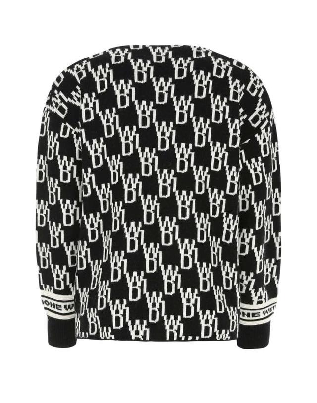 웰던 [해외직구] 22SS 웰던 스웨터 WDKC122639UBK BLACK 착용컷