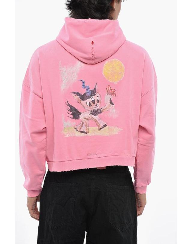 웰던 [해외직구] 웰던 후드 티셔츠 WDTH324828UPK Pink 착용컷