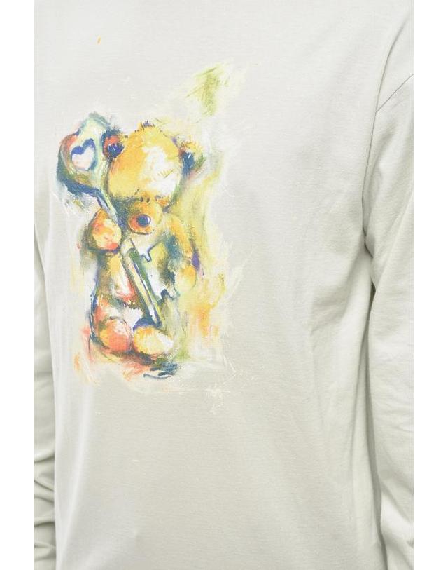 웰던 [해외직구] 웰던 긴팔 티셔츠 WDTT324754UGR Beige 착용컷