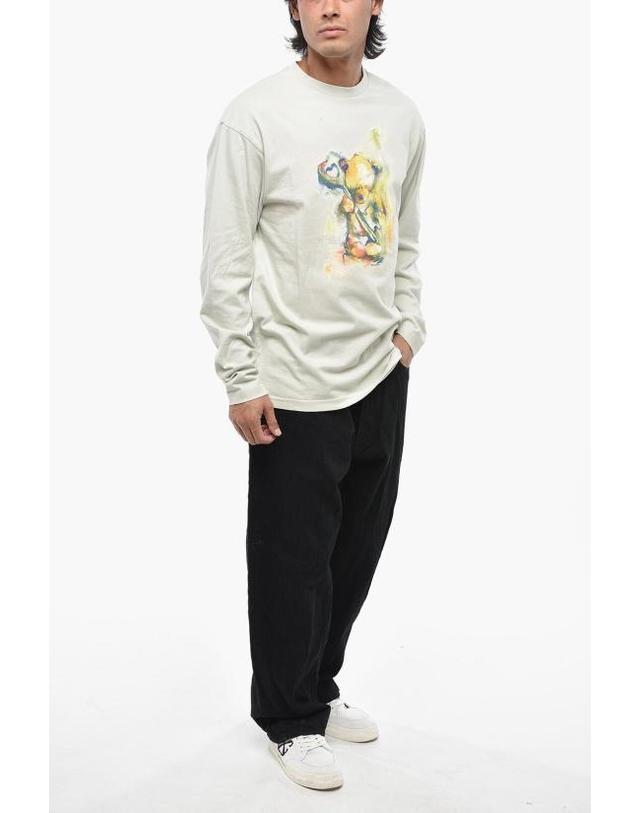 웰던 [해외직구] 웰던 긴팔 티셔츠 WDTT324754UGR Beige 착용컷