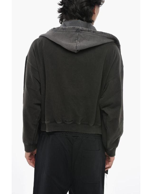 웰던 [해외직구] 웰던 후드 티셔츠 WDTH324850UBK Gray 착용컷