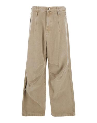 [해외직구] 25FW 우영미 스트레이트 팬츠 W253PT25985E Beige