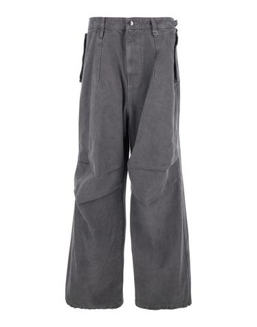 [해외직구] 25FW 우영미 스트레이트 팬츠 W253PT25984G Grey
