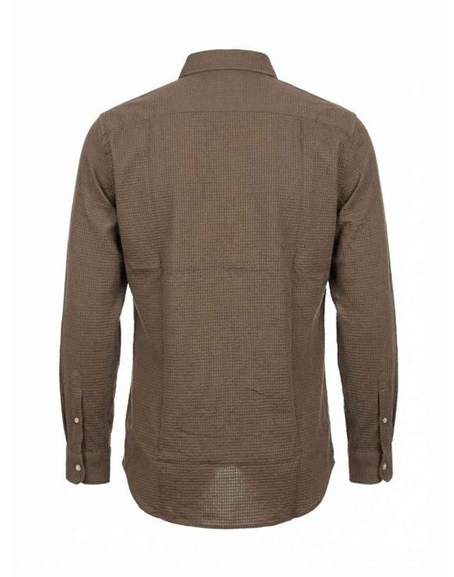자쿠스 [해외직구] 26SS 싸쿠스 긴팔 셔츠 ACT422ML21616009 Brown 착용컷