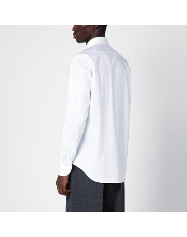 자쿠스 [해외직구] 26SS 싸쿠스 긴팔 셔츠 WF520ML11805 001 WHITE 착용컷
