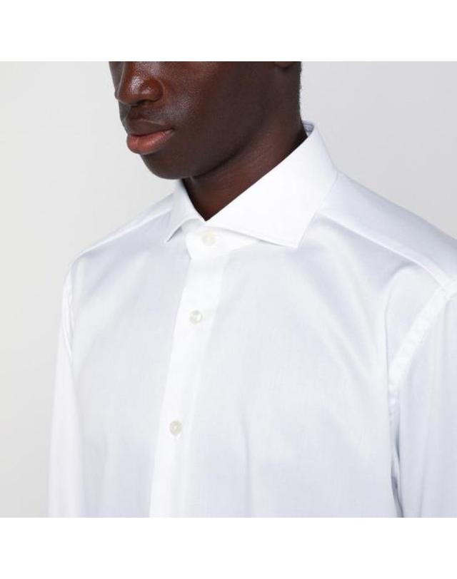 자쿠스 [해외직구] 26SS 싸쿠스 긴팔 셔츠 WF520ML11805 001 WHITE 착용컷