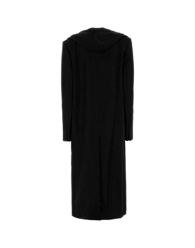 와이 프로젝트 [해외직구] 24FW 와이프로젝트 코트 201CO003F530 BLACK 착용컷