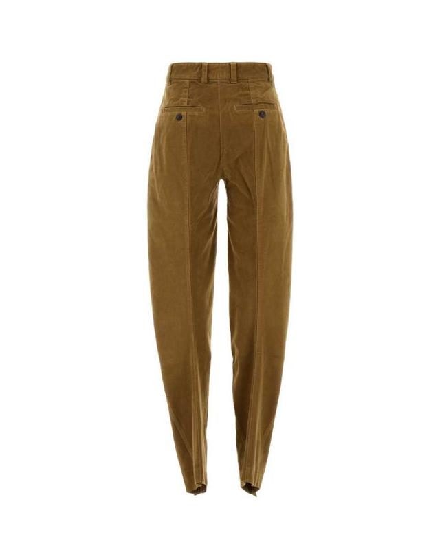 와이 프로젝트 [해외직구] 24FW 와이프로젝트 스트레이트 팬츠 201PA003F528 DARKBEIGE Camel 착용컷