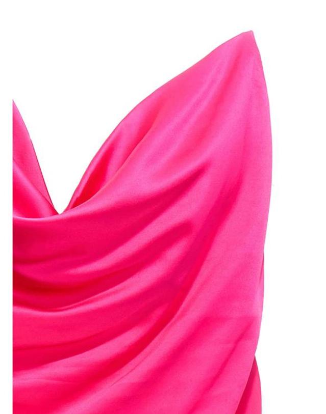 와이 프로젝트 [해외직구] 와이프로젝트 원피스 LDWDRESS105S24FUSCHIA PINK 착용컷