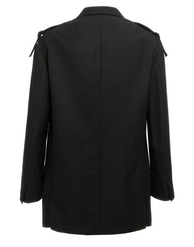 와이쓰리 [해외직구] 24FW 요지 야마모토 수트 자켓 HOJ74534BLACK1 Black 착용컷