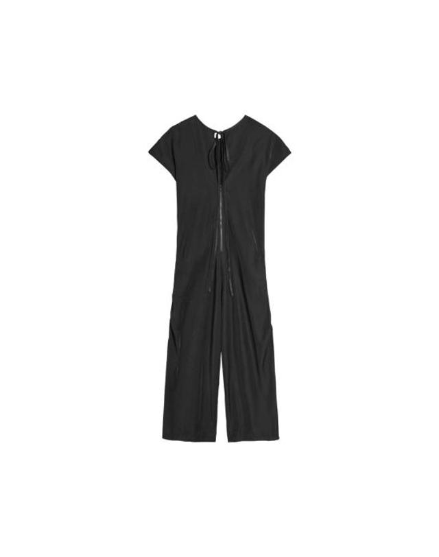 와이쓰리 [해외직구] 26SS 와이쓰리 점프수트 KS2456 BLACK 착용컷