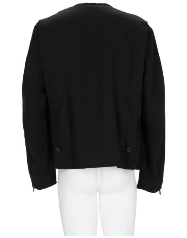 와이쓰리 [해외직구] 26FW 와이쓰리 자켓 KS3891 BLACK 착용컷