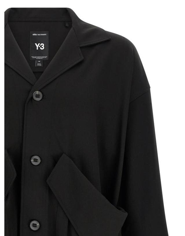 와이쓰리 [해외직구] 26FW 와이쓰리 수트 세트 KS3876BLACK 착용컷