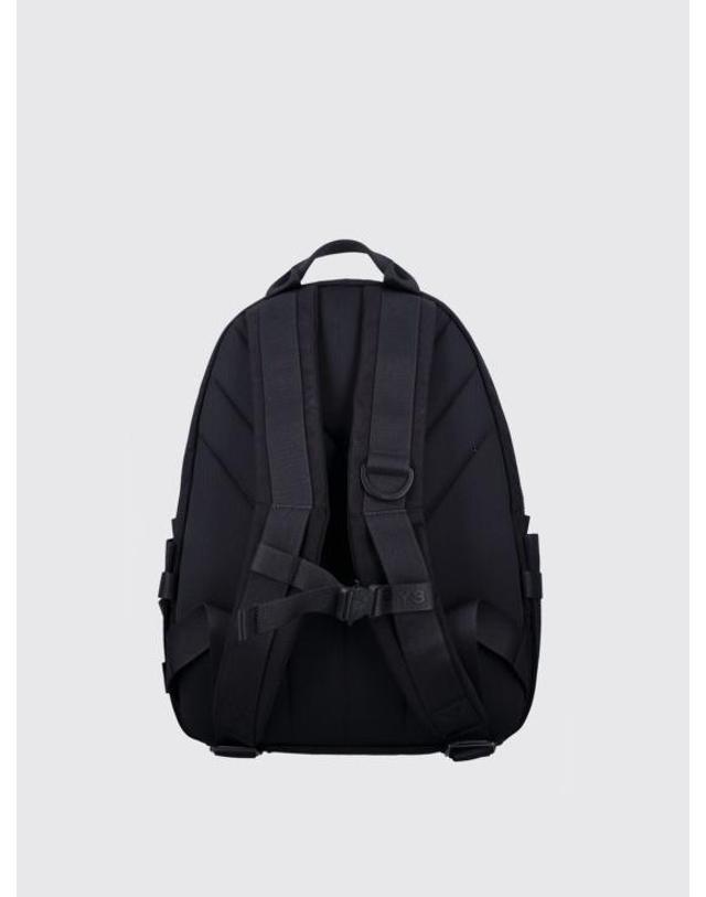 와이쓰리 [해외직구] 26SS 와이쓰리 스테이플 백팩 JW6215 Black 착용컷