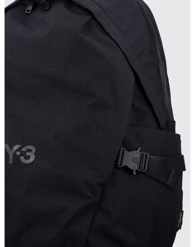 와이쓰리 [해외직구] 26SS 와이쓰리 스테이플 백팩 JW6215 Black 착용컷