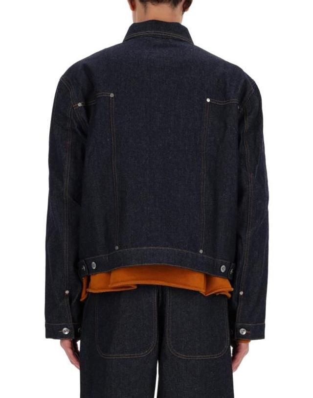 와이엠씨 [해외직구] 25FW 와이엠씨 자켓 P5ZAC INDIGO DENIM 착용컷