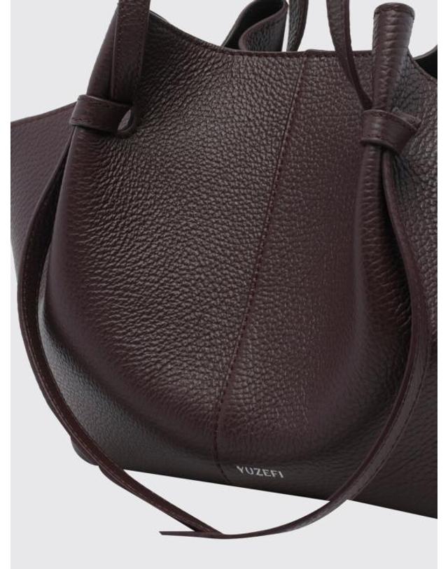 유제피 [해외직구] 26FW 유제피 숄더백 MOCHIPEBBLEGRAINLEATHER L078 Brown 착용컷