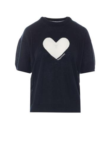 [해외직구] 26FW 자딕앤볼테르 반팔 티셔츠 KWSW02974 011 Black