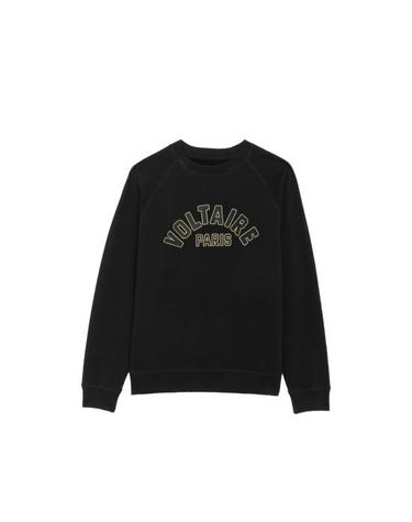 [해외직구] 26FW 자딕앤볼테르 긴팔 티셔츠 JWSS01745 BLACK