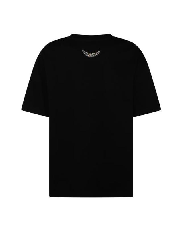 쟈딕앤볼테르 [해외직구] 26SS 자딕앤볼테르 반팔 티셔츠 JWTS02883 011 BLACK 착용컷