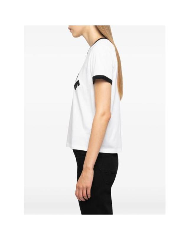 쟈딕앤볼테르 [해외직구] 26FW 자딕앤볼테르 반팔 티셔츠 JWTS02851 WHITE 착용컷