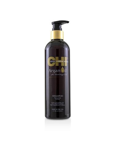 CHI 아르간 오일 플러스 모링가 오일 샴푸 설페이트 파라벤 프리 355ml