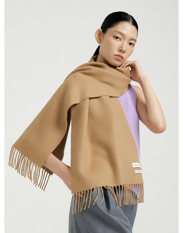 Royal Baby Alpaca Muffler - Camel
