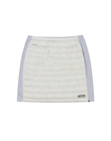 W LIGHT WEIGHT DOWN SKIRT (WHITE)
