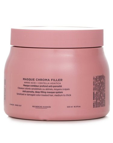 케라스타즈 크로마 앱솔루 크로마 앱솔루 마스크 크로마 감작 또는 된 색상 처리 모발용 500ml