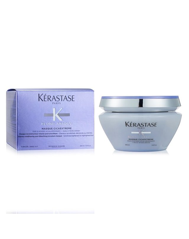 케라스타즈 케라스타즈 블론드 압솔뤼 블로드 압솔뤼 마스크 시카익스트림 200ml 착용컷