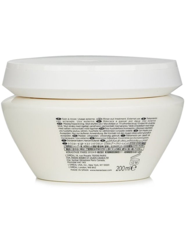 케라스타즈 케라스타즈 스페시피크 스펙피끄 마스크 탈수제 민감하고 탈수된 길이용 200ml 착용컷