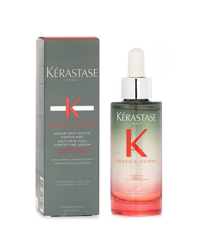 케라스타즈 케라스타즈 제네시스 옴므 헤어폴 포티파이팅 세럼 90ml 착용컷