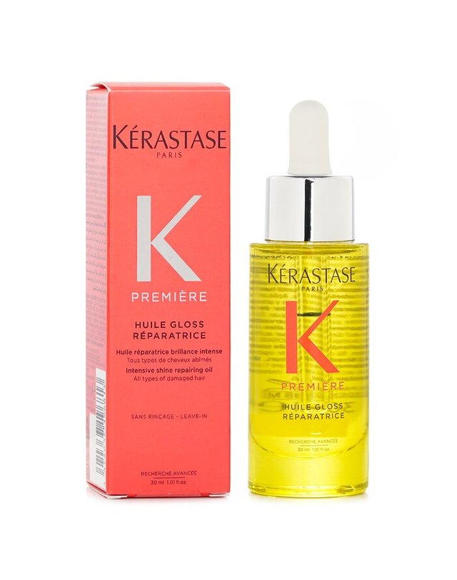 케라스타즈 케라스타즈 프리미어 휴일 글로스 리파트리스 인텐시브 샤인 오일 30ml 착용컷