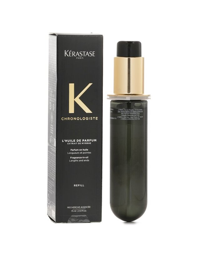 케라스타즈 케라스타즈 크러널러지스트 크로놀로지스트 L 후일 드 파퓸 향수 인 오일 리필 75ml 착용컷