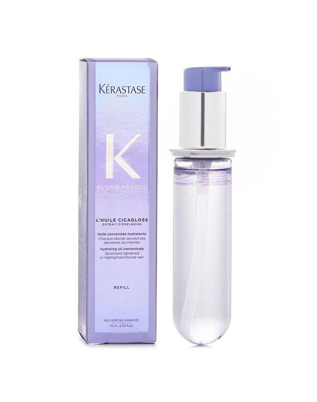 케라스타즈 케라스타즈 블론드 압솔뤼 블론드 앱솔루 하이드레이팅 오일 컨센트레이트 리필 75ml 착용컷