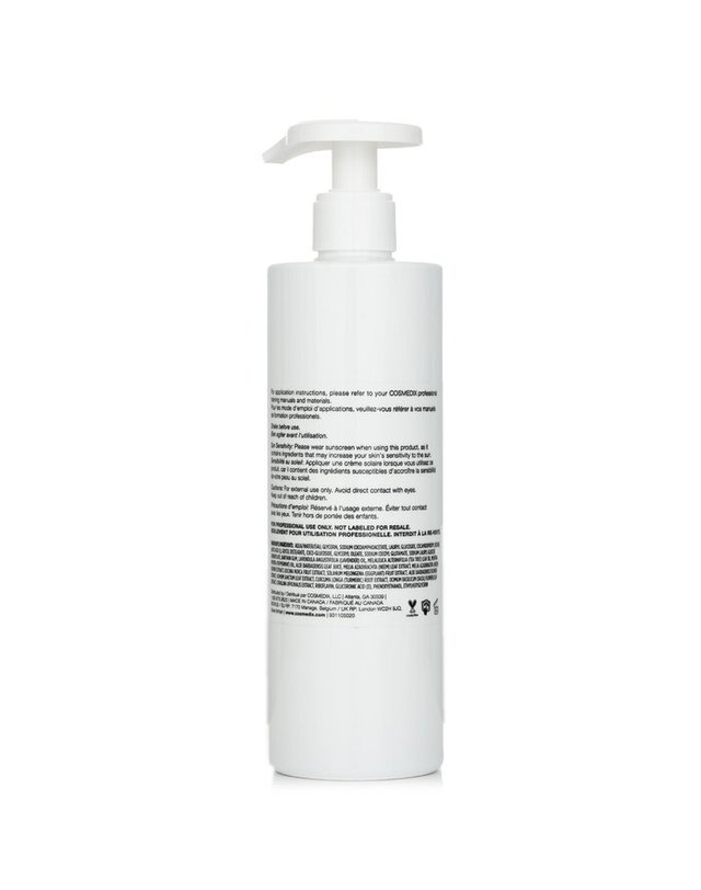 코스메딕스 코스메딕스 퓨리티 클린 각질 클렌저 살롱 사이즈 360ml 착용컷
