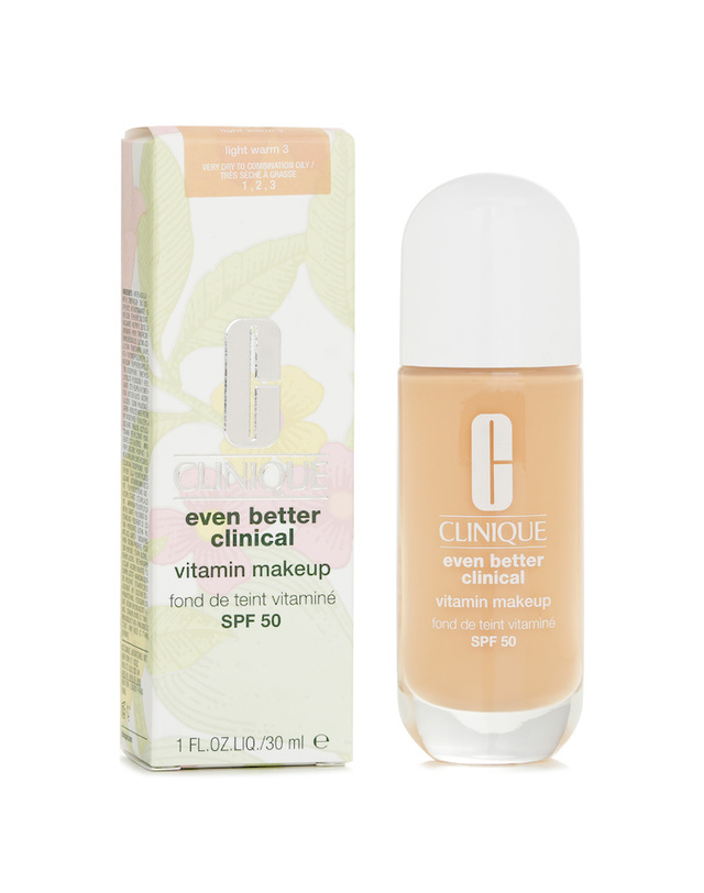 크리니크 크리니크 Even Better Clinical Vitamin MakeUp Foundation S 50 # Light Warm 3 30ml 착용컷