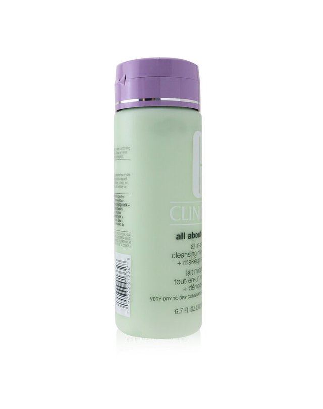 크리니크 크리니크 올인원 클렌징 미셀라 밀크 건성 복합성 피부용 200ml 착용컷
