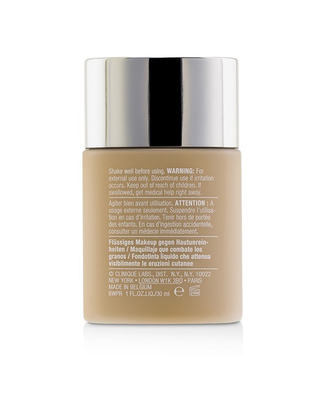 크리니크 크리니크 . 블레미쉬 솔루션 리퀴드 메이컵 02 Fresh Ivory 6WPR 02 30ml 착용컷