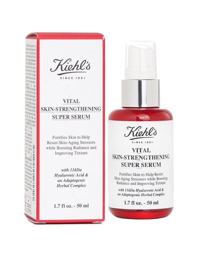 키엘 키엘 바이탈 스킨 스트렝스닝 슈퍼 세럼 50ml 착용컷
