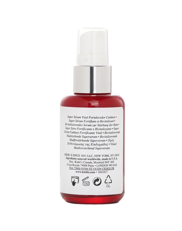 키엘 키엘 바이탈 스킨 스트렝스닝 슈퍼 세럼 50ml 착용컷