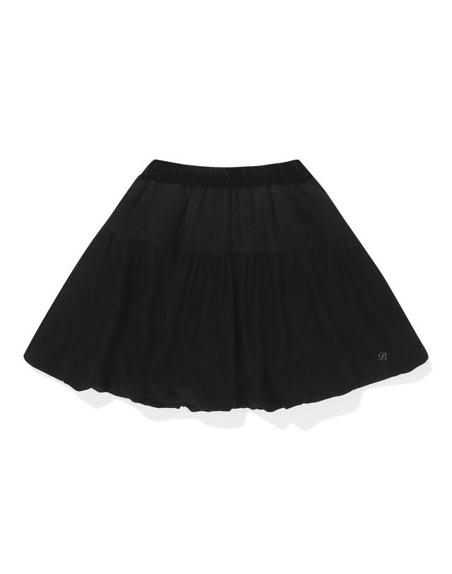 빈 BZ62SK01BK 블랙 벌룬 스커트 착용컷