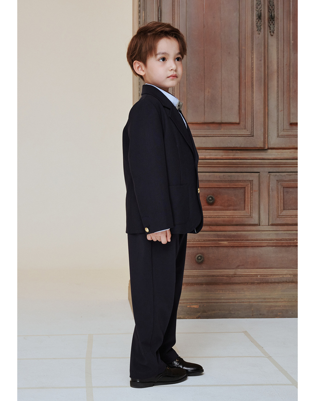 빈 BA11JK01NV 네이비 테일러드 자켓 착용컷