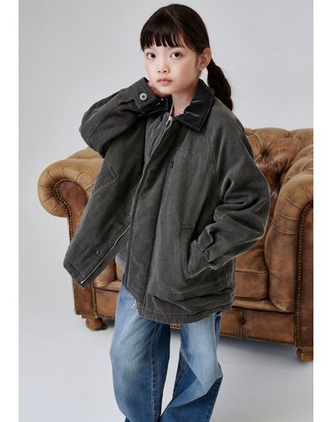 블루테일 AAG3JK01CG 차콜그레이 워크 자켓