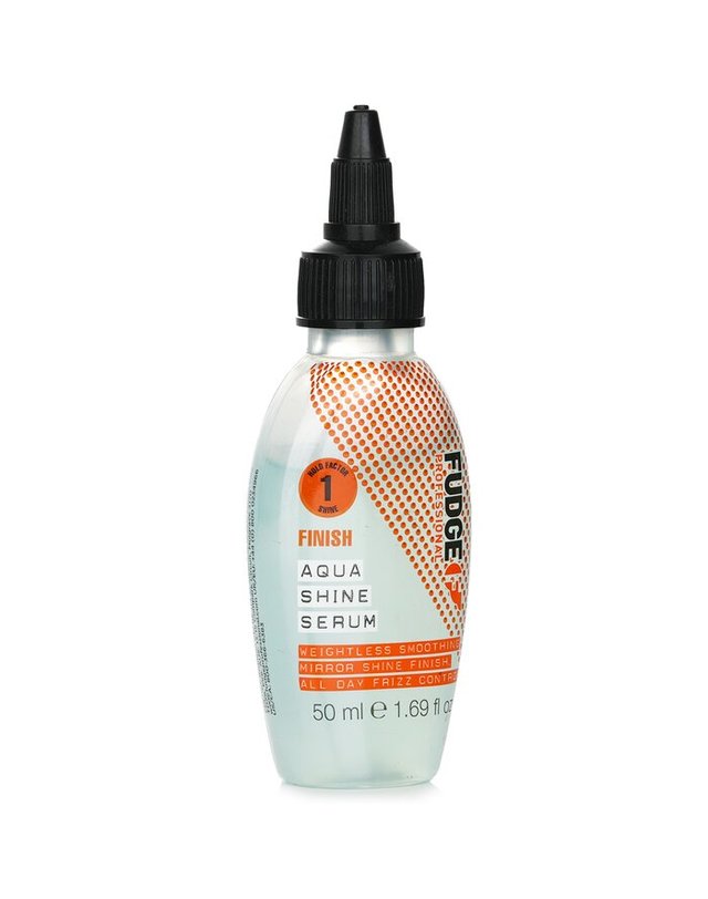 퍼지 퍼지 헤어 케어 피니시 아쿠아 샤인 세럼 50ml 착용컷