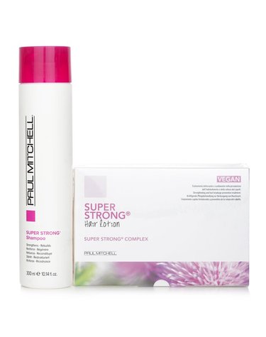 폴 미첼 슈퍼 스트롱 스트렝스 슈퍼스트롱 콤플렉스 프로그램 세트: 샴푸 300ml + 헤어 로션 12x6ml 13pcs