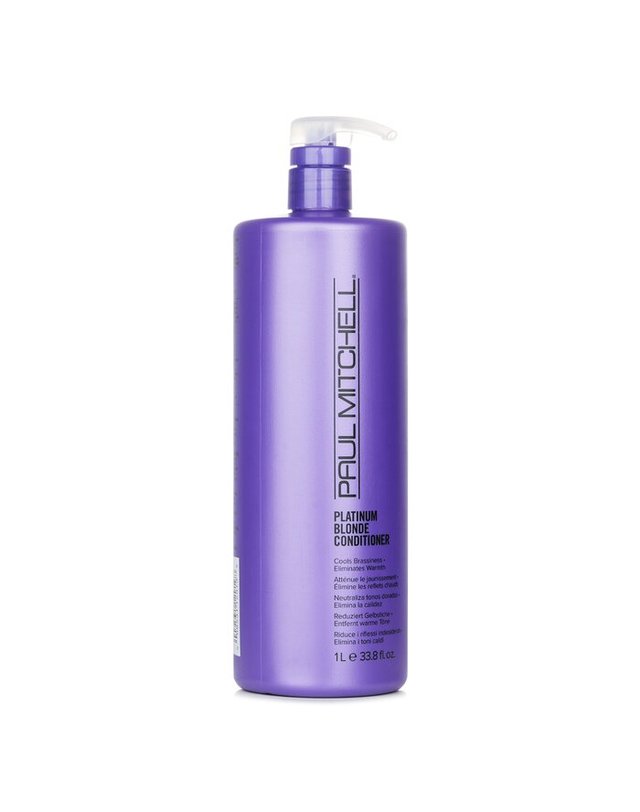 폴 미첼 폴 미첼 블론드 플래티넘 블론드 컨디셔너 냉철함 따뜻함 1000ml 착용컷