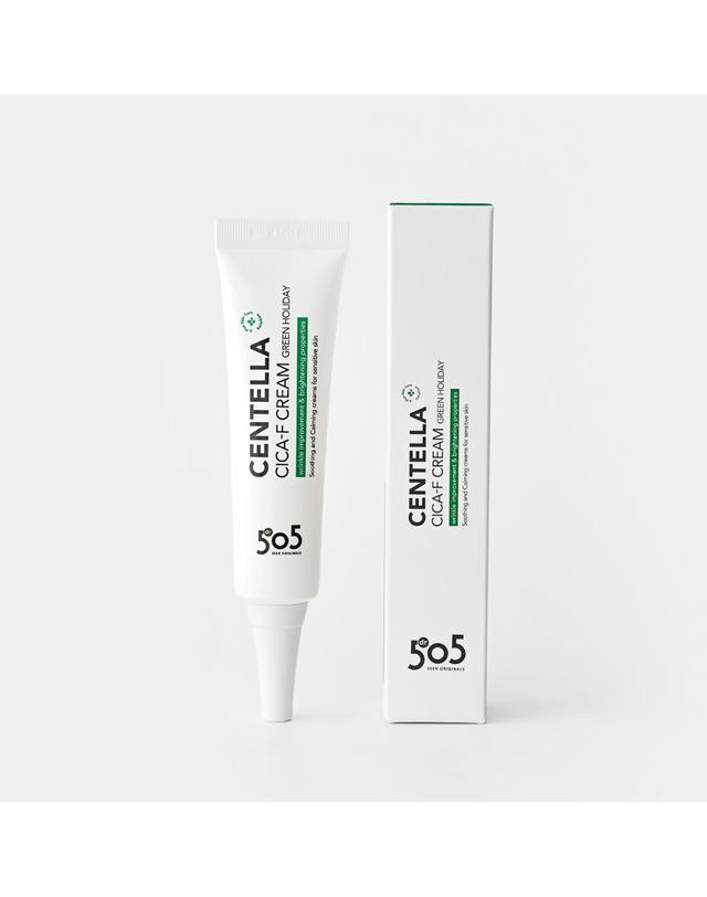 닥터505 닥터505 센텔라 시카에프 크림 그린홀리데이 20ml 착용컷